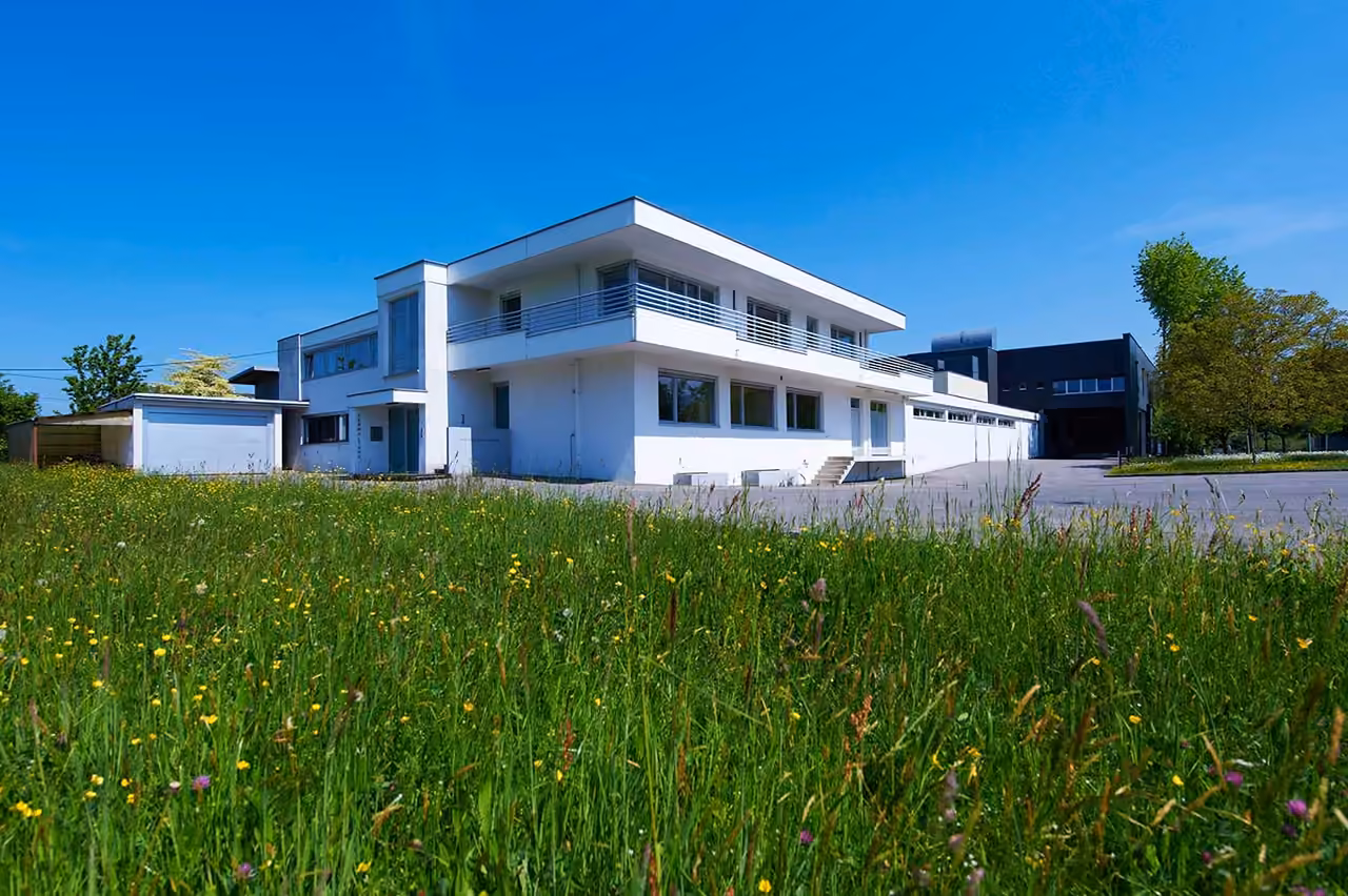 Werksgebäude der Fein-Elast Umwindewerk GmbH in Lustenau